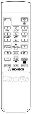 Telecomando originale THOMSON SRD 14 (10257030)