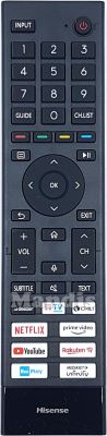 Original remote control HISENSE RD119080702 (T304657)