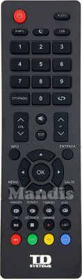 Original remote control TD SYSTEMS K50DLM8F
