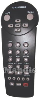 Original remote control GRUNDIG RC826400 (45066770) Original remote control GRUNDIG RC826400 (45066770)