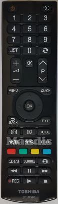 Originalfernbedienung TOSHIBA CT-8046 (30087643)