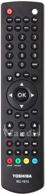 Originalfernbedienung TOSHIBA RC1910 (20573440)