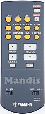 Telecomando originale YAMAHA RAV24 (WH30450)