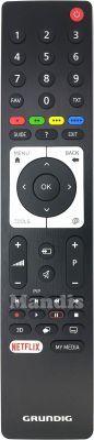 Original remote control GRUNDIG TS3187R-5 NTFLX2 (XNH187) Original remote control GRUNDIG TS3187R-5 NTFLX2 (XNH187)