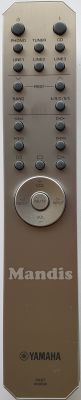 Original remote control YAMAHA RAS7 (WQ066900)