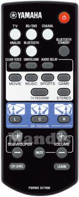 Original remote control YAMAHA FSR82 (ZK77690)