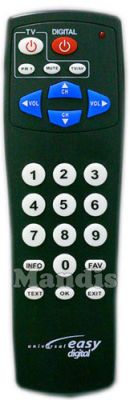 Universal remote control EasyDigital