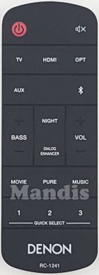 Original remote control DENON RC-1241 (943307102310S)