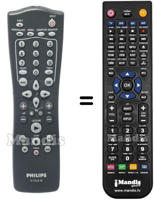 Telecomando equivalente RT25198104