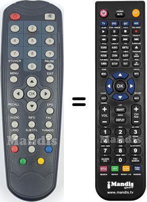 Telecomando equivalente WN-628