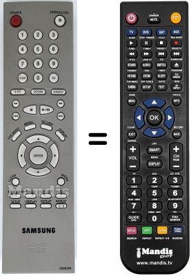 Telecomando equivalente 00092 M