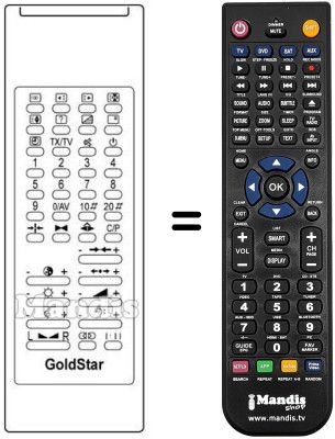 Telecomando equivalente LG CBT 2162 M