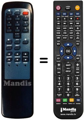 Replacement remote control 300 TS 011