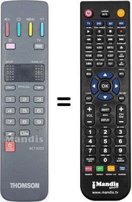 Telecomando equivalente Thomson 10 MG 79 B