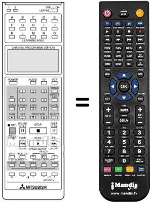 Télécommande équivalente HSE 30 Télécommande équivalente HSE 30