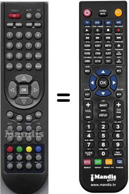 Telecomando equivalente Aeg CTV 4875 LCD