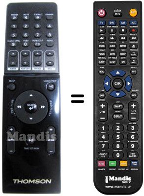 Telecomando equivalente Thomson DS 100 I
