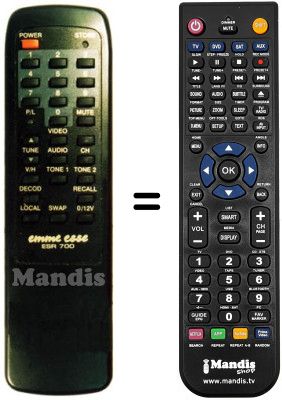 Telecomando equivalente ESR 700