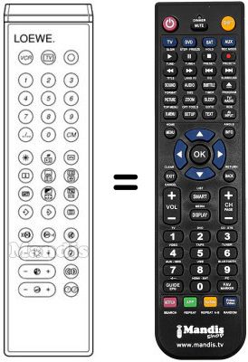 Replacement remote control FB 91