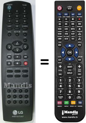 Telecomando equivalente LG CB 20F80 X