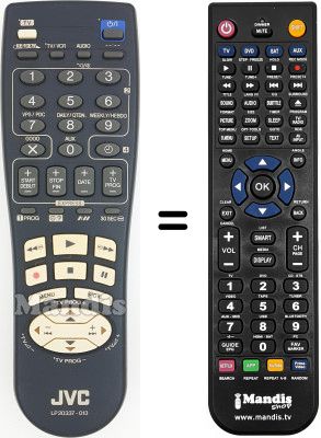 Télécommande équivalente LP 20337-013