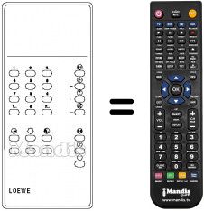 Replacement remote control FB 3