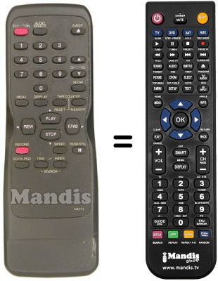Replacement remote control SCHNEIDER SVC 414
