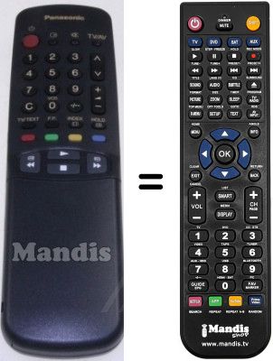Télécommande équivalente EUR 51924 Télécommande équivalente EUR 51924