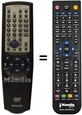 Télécommande équivalente RC-AVL04