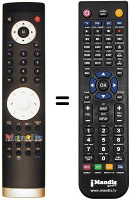 Télécommande équivalente Inno Hit IH 40755