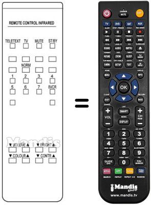Replacement remote control 469803