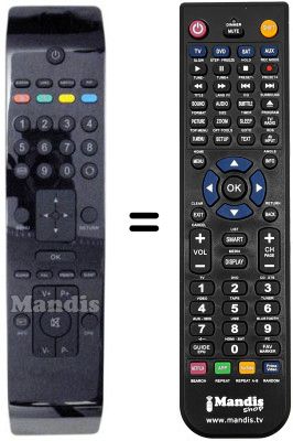 Telecomando equivalente RC 3900