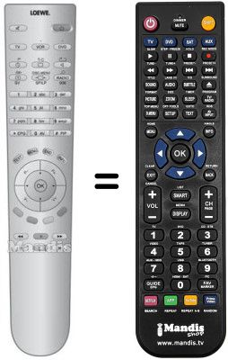 Telecomando equivalente RC 4 (B)