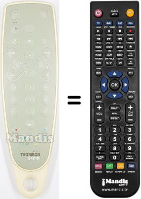 Telecomando equivalente Thomson SUGAR