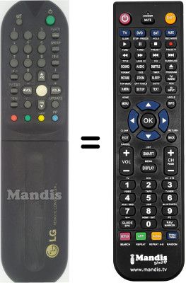 Telecomando equivalente LG CB 20F84 Telecomando equivalente LG CB 20F84
