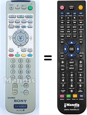 Télécommande équivalente Sony KV-21 FV1E