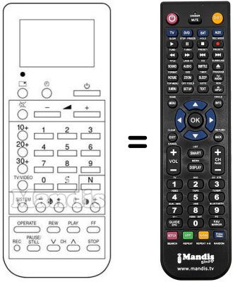 Telecomando equivalente RRMCG 0552 CESA