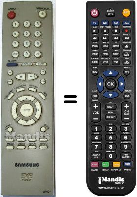 Telecomando equivalente 00092 T