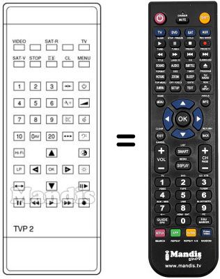 Telecomando equivalente Siemens FS 958 M4