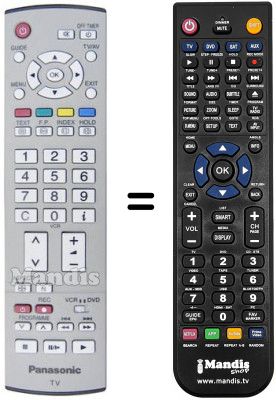 Telecomando equivalente National TX-29PN1 D