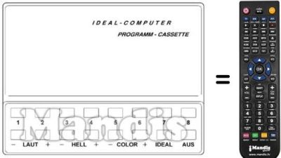 Replacement remote control UFB 7