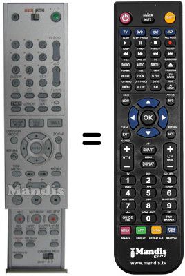 Replacement remote control Sony RDR-GX 700