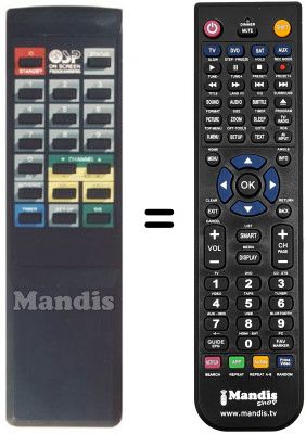 Telecomando equivalente Amstrad SRX 510