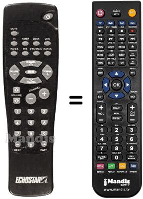 Gleichwertige Fernbedienung Legend SR 200 IP