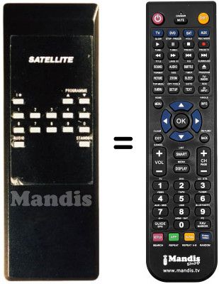 Replacement remote control Sakura SR-800