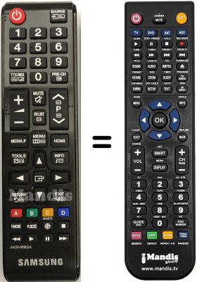 Replacement remote control AA59-00802A