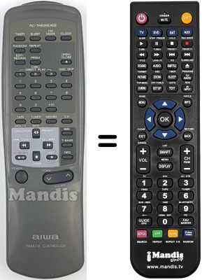 Télécommande équivalente RC-TN 520 EXEE