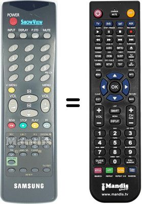 Telecomando equivalente Samsung TX14N3F3X