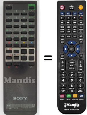 Replacement remote control RM694 Replacement remote control RM694