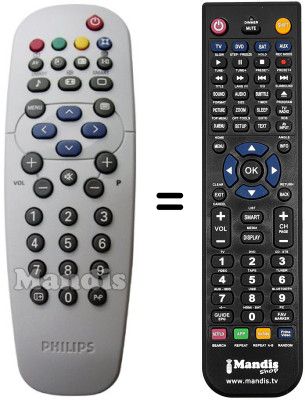 Replacement remote control REMCON762 Replacement remote control REMCON762